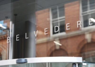 Belvedere Offices Manchester Sign